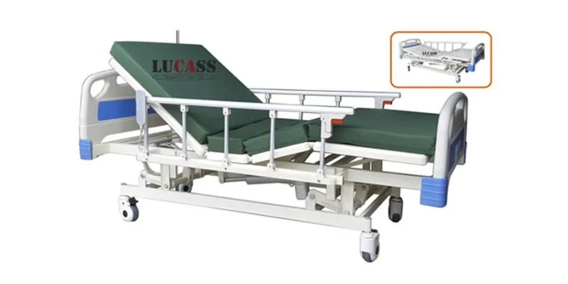 Thông Số Kỹ Thuật Của Giường Bệnh Nhân Chạy Điện 3 Chức Năng LUCASS GB-63